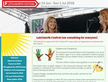 Tablet Screenshot of letchworthfestival.org